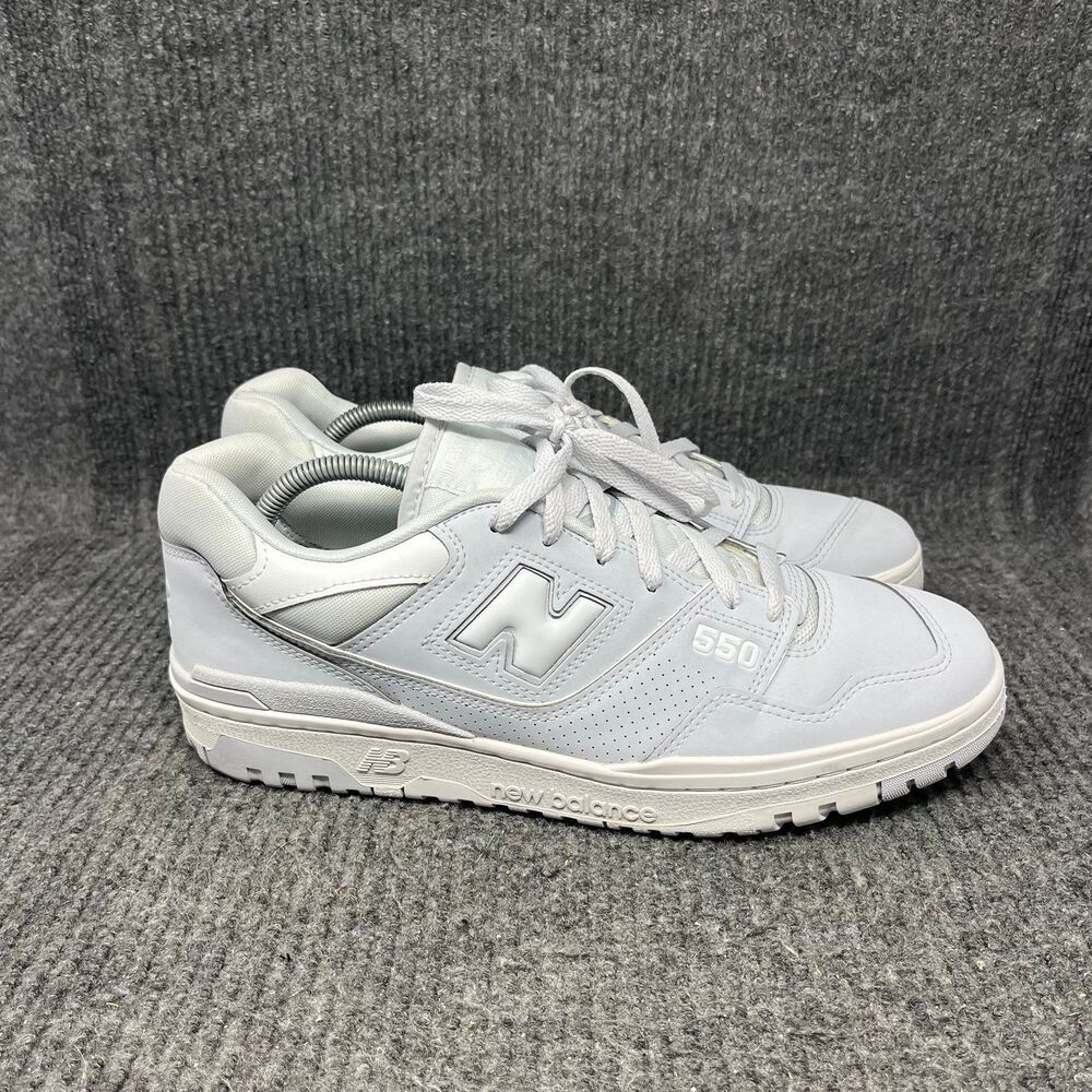 New Balance 550 Grainite Quartz Grey Leather Casual Shoes Mens 11.5 D BB550HSB